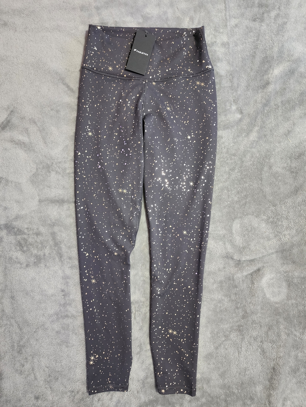 Fabletics Define PowerHold® High-Waisted Legging in Midnight Starry Night.